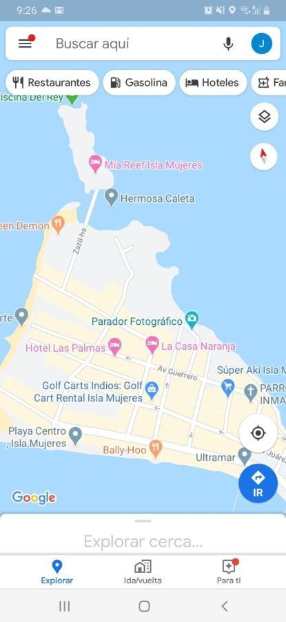 La Casa Naranja 호텔 이슬라무헤레스 외부 사진